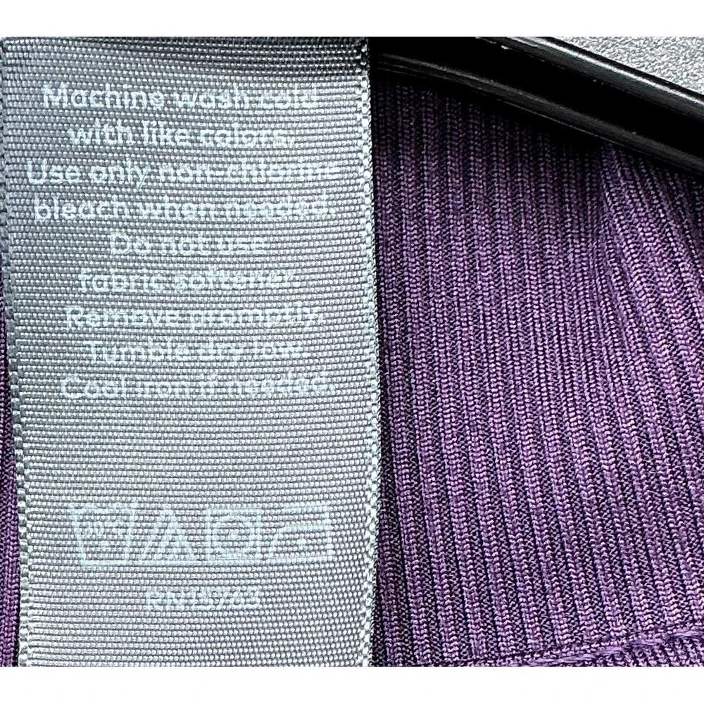 Champion C9 Athletic Zip Jacket Purple Sz M Athleisure Running Thumbholes - Picture 9 of 9